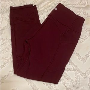 BNWOT - Lululemon All The Right Places Tights